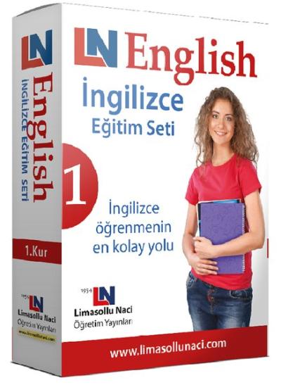 1.Kur Limasollu Naci Ingilizce Egitim Seti (Ciltli)