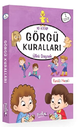 1. Sınıf Görgü Kuralları Serisi (10 Kitap Takım)