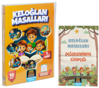 1. Sınıf Okuma Seti Keloğlan Masalları 10 Kitap + Değerlendirme Kitapçığı İlaveli