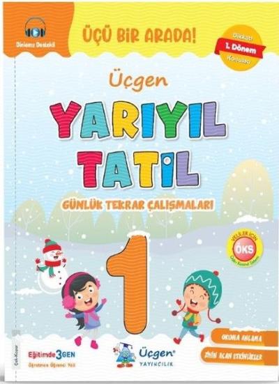 1. Sınıf Yarıyıl Tatili - Günlük Tekrar Çalışmaları