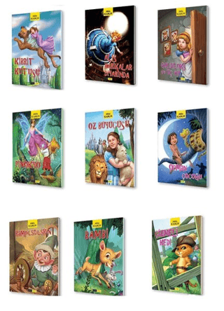 1. Sınıflar İçin Dünya Klasikleri Seti - 10 Kitap Takım2