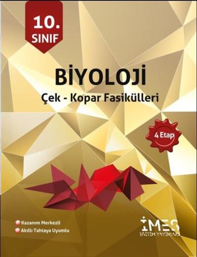 10.Sınıf Biyoloji Çek - Kopar Fasikülleri 4 Etap