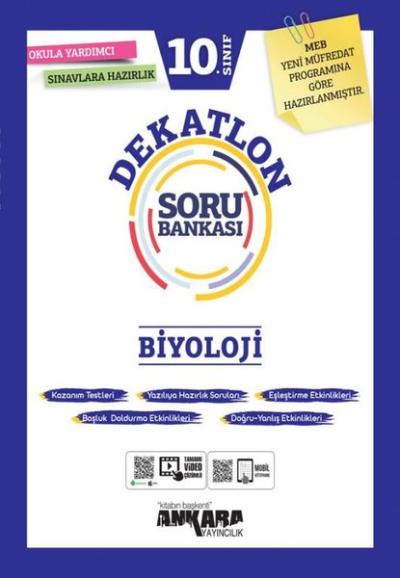 10. Sınıf Biyoloji Dekatlon Soru Bankası