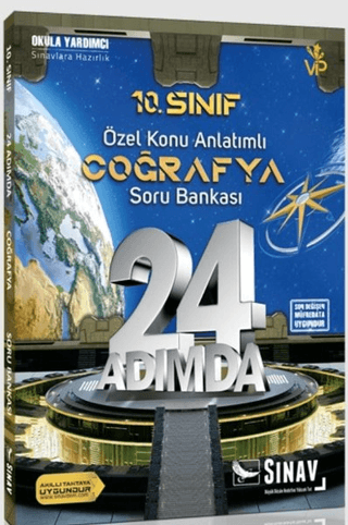 10. Sınıf Coğrafya 24 Adımda Özel Konu Anlatımlı Soru Bankası
