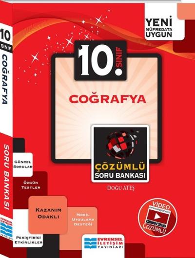 10.Sınıf Coğrafya Video Çözümlü Soru Bankası