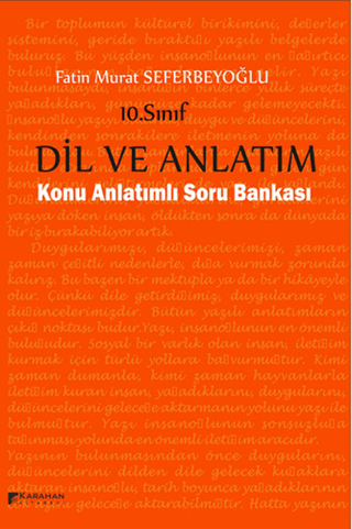 10. Sınıf Dil ve Anlatım Konu Anlatımlı Soru Bankası