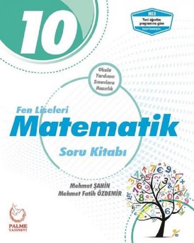 2019 10. Sınıf Fen Liseleri Matematik Soru Kitabı Mehmet Şahin