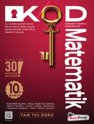 10. Sınıf Kod Matematik Kazanım Odaklı Denemeleri