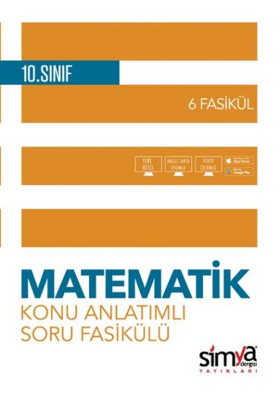 10. Sınıf Matematik Konu Özetli Soru Fasikülü - 6 Adet
