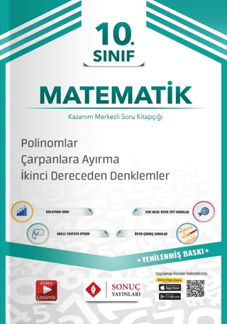 10. Sınıf Polinomlar - Çarpanlara Ayırma - 2. Dereceden Denklemler