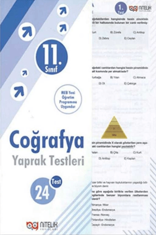 11. Sınıf Coğrafya Yaprak Testleri Kolektif