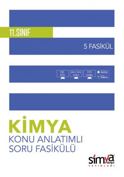 11. Sınıf Kimya Konu Özetli Soru Fasikülü - 5 Adet