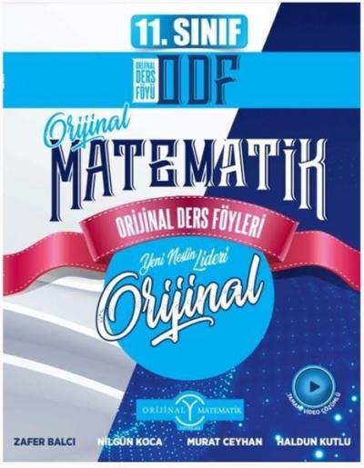 11. Sınıf Matematik ODF Orijinal Ders Föyleri Haldun Kutlu