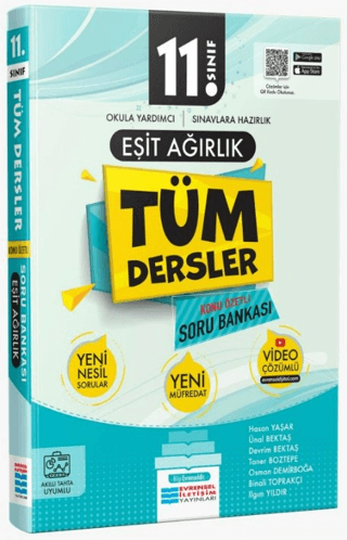 11. Sınıf Tüm Dersler Eşit Ağırlık Konu Özetli Soru Bankası