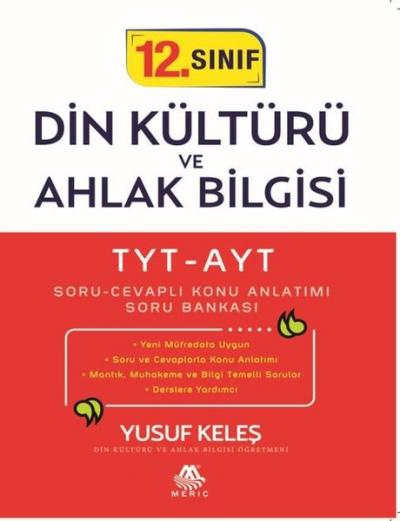 12.Sınıf Din Kültürü ve Ahlak Bilgisi TYT-AYT
