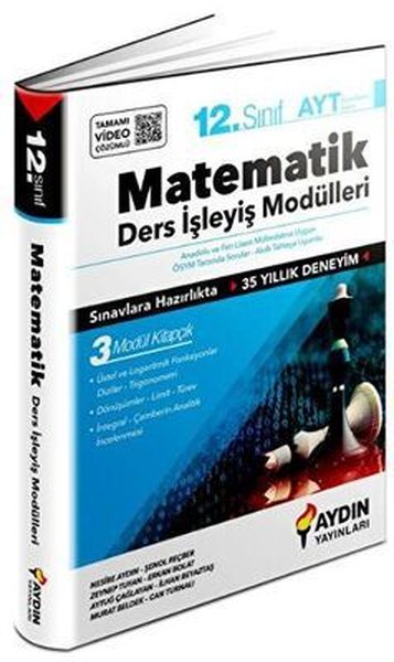12. Sınıf Matematik Ders İşleyiş Modülleri