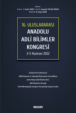 16. Uluslararası Anadolu Adli Bilimler Kongresi 3 - 5 Haziran 2022