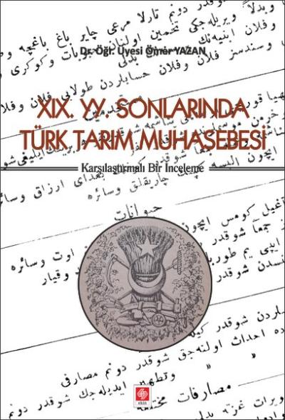 19.YY.Sonlarında Türk Tarım Muhasebesi