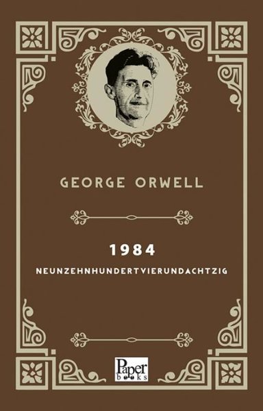 1984 Neunzehnhundertvierundachtzig - Almanca George Orwell