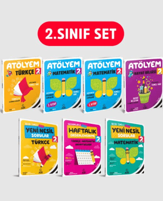 2. Sınıf Atölyem Seti (7 Kitap)