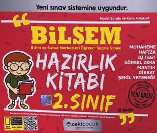 2. Sınıf Bilsem Hazırlık Kitabı