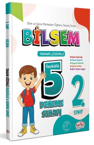2. Sınıf Bilsem Tamamı Çözümlü 5 Deneme Sınavı