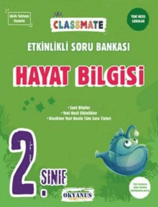 2. Sınıf Hayat Bilgisi Classmate Etkinlikli Soru Bankası