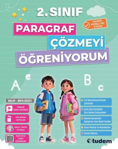 2. Sınıf Paragraf Çözmeyi Öğreniyorum