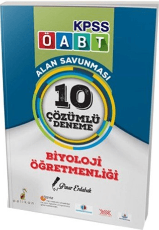 2018 ÖABT Biyoloji Öğretmenliği Alan Savunması 10 Çözümlü Deneme