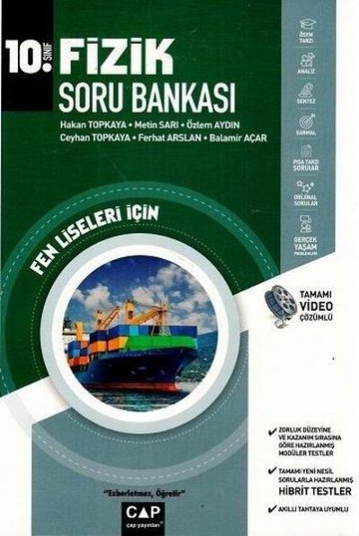2020 10.Sınıf Fen Lisesi Fizik Soru Bankası