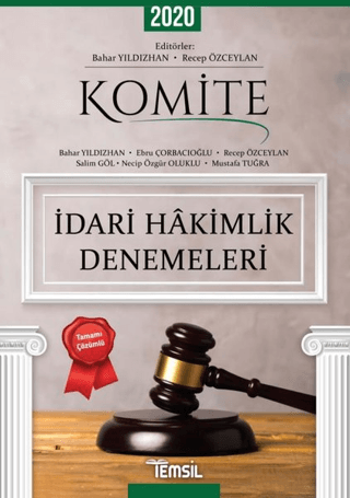 2020 Komite İdari Hakimlik Denemeleri Tamamı Çözümlü 5 Deneme