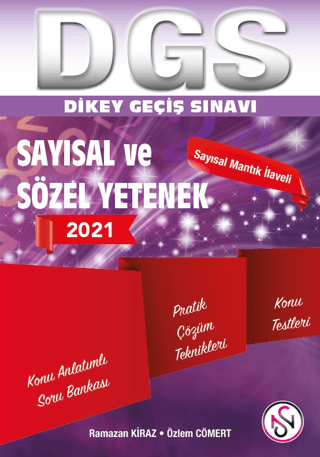 2021 DGS Sayısal ve Sözel Yetenek Konu Anlatımlı Soru Bankası