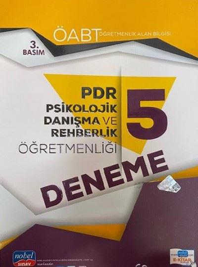 ÖABT PDR Psikolojik Danışma ve Rehberlik Öğretmenliği Öğretmenlik Alan