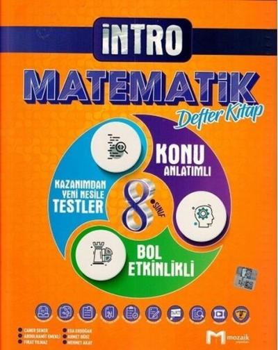 2022 8.Sınıf Matematik Mozaik Defter
