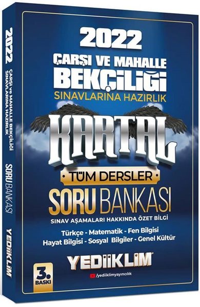 2022 Çarşı ve Mahalle Bekçiliği Sınavlarına Hazırlık Kartal Soru Bankası