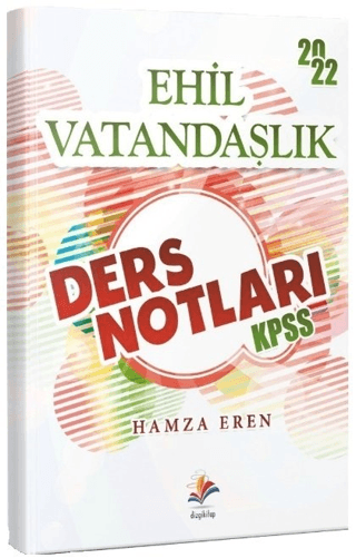 2022 KPSS Vatandaşlık Ehil Ders Notları
