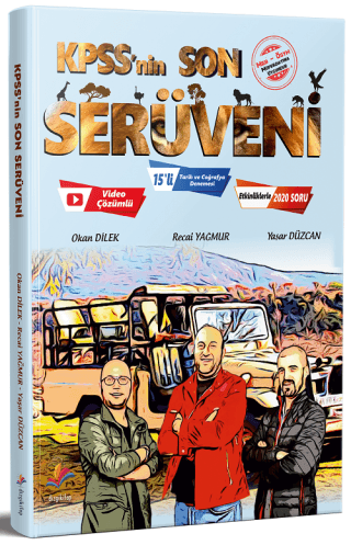 2022 KPSS'nin Son Serüveni Tarih Coğrafya Soru Bankası Video Çözümlü