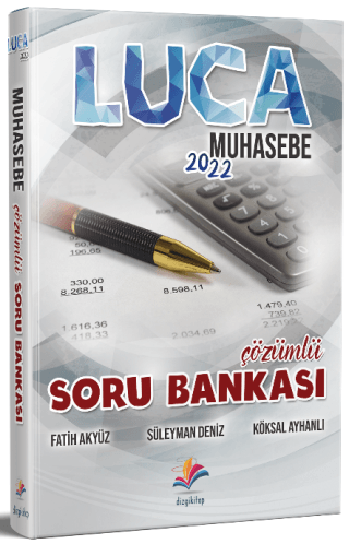 2022 Luca Muhasebe Çözümlü Soru Bankası