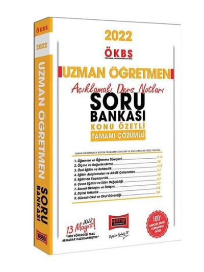 2022 ÖKBS Uzman Öğretmen Konu Özetli - Açıklamalı Ders Notları ve Tama