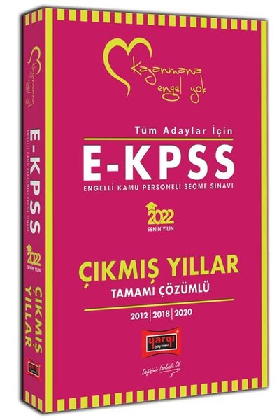 2022 Tüm Adaylar İçin EKPSS Tamamı Çözümlü Çıkmış Yıllar Kolektif