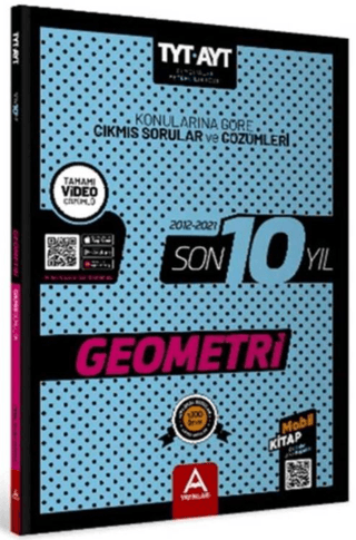 2022 TYT AYT Geometri Son 10 Yıl Konularına Göre Çıkmış Sorular ve Çözümleri