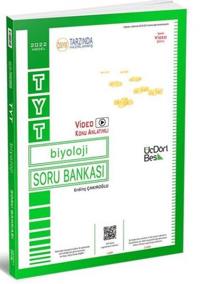 TYT Biyoloji Soru Bankası Erdinç Çakıroğlu