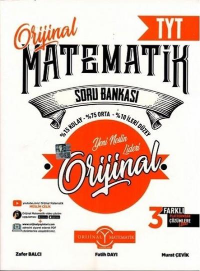 2022 TYT Orijinal Matematik Soru Bankası