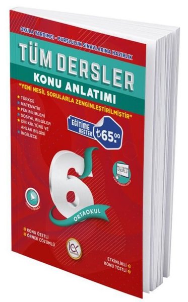 6.Sınıf Tüm Dersler Konu Anlatımlı