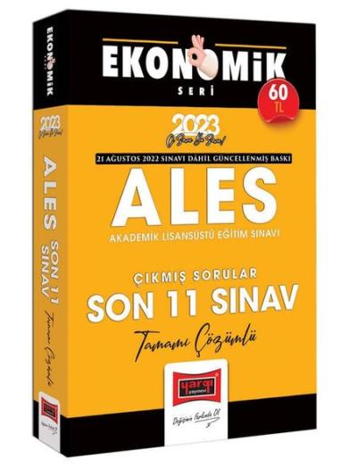 2023 ALES Ekonomik Seri Tamamı Çözümlü Son 11 Sınav Çıkmış Sorular Kol