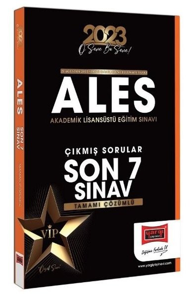 2023 ALES Tamamı Çözümlü Çıkmış Sınav Soruları Son 7 Sınav Kolektif