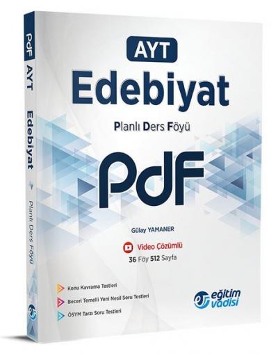 2023 AYT Edebiyat Planlı Ders Föyü