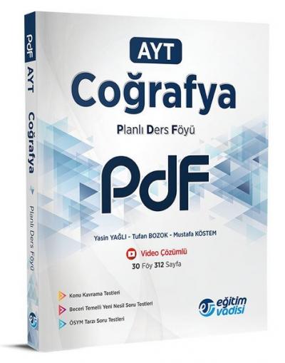 2023 AYT Coğrafya Planlı Ders Föyü