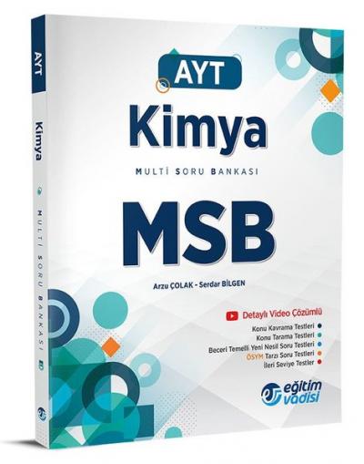 2023 AYT Kimya Multi Soru Bankası