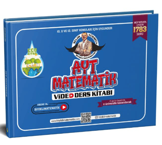 2023 AYT Matematik Video Ders Kitabı